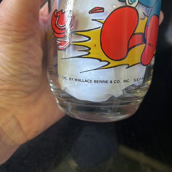 2 1982 Vintage Smurf Glasses Papa Smurf & Smurfette - Picture 4 of 7